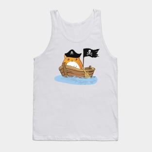 Hamster Pirate Tank Top